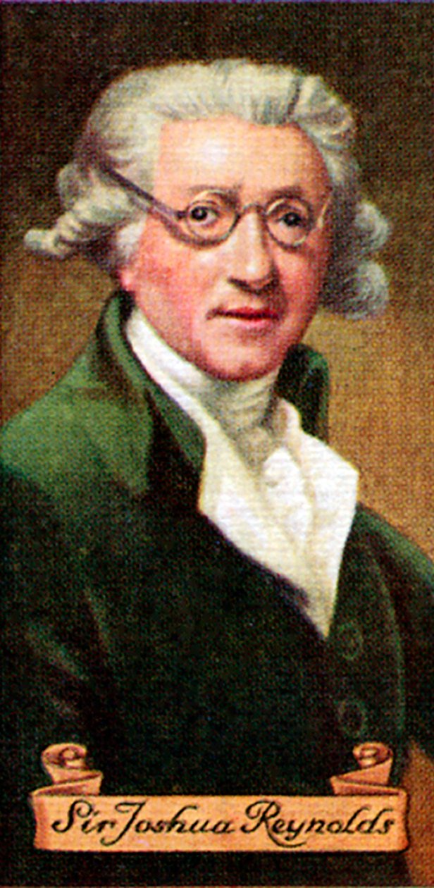 Sir Joshua Reynolds, bir dizi sigara kartından alındı, 1935 by Unbekannt