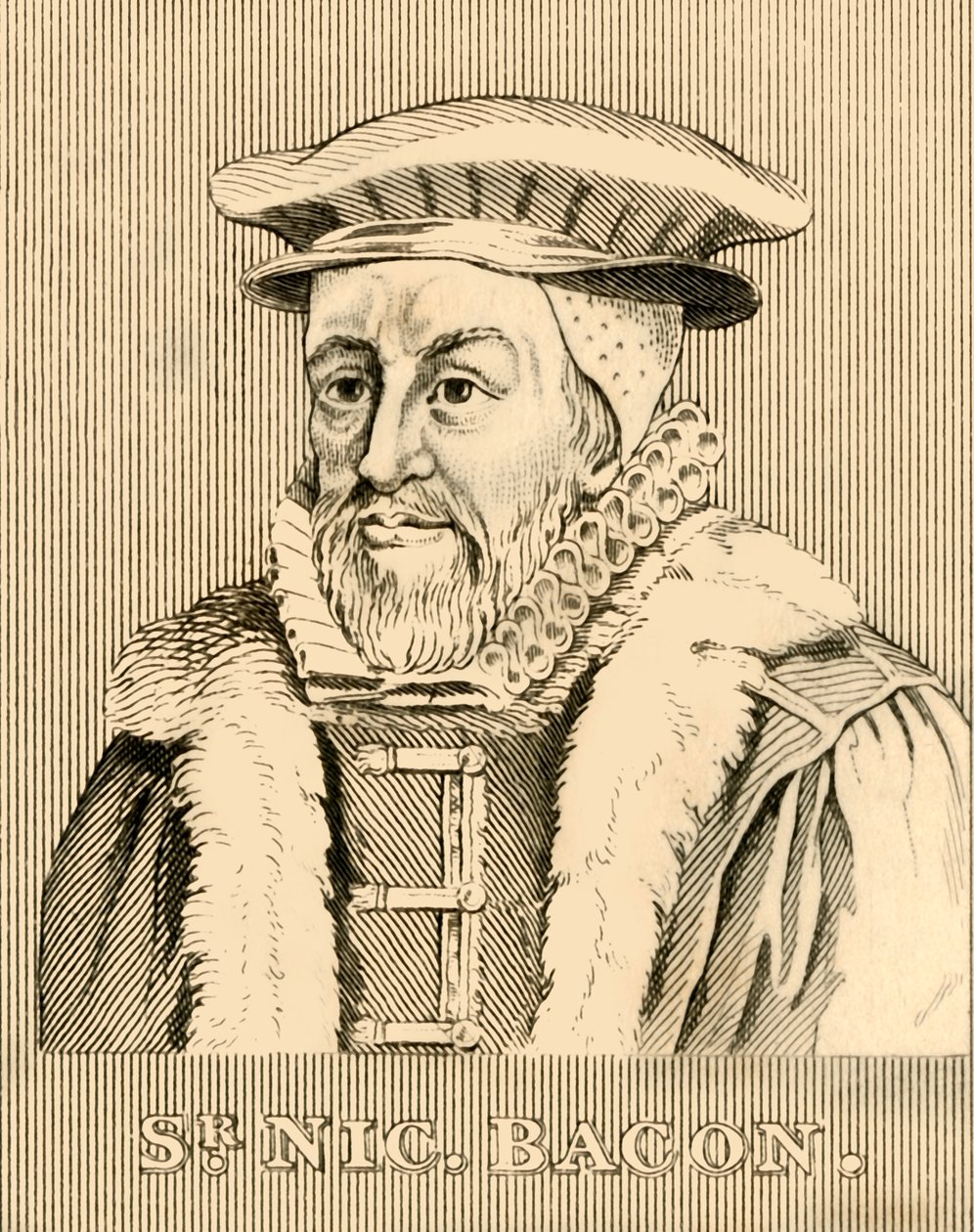 Sir Nicholas Bacon, 1510-1579, 1830. by Unbekannt