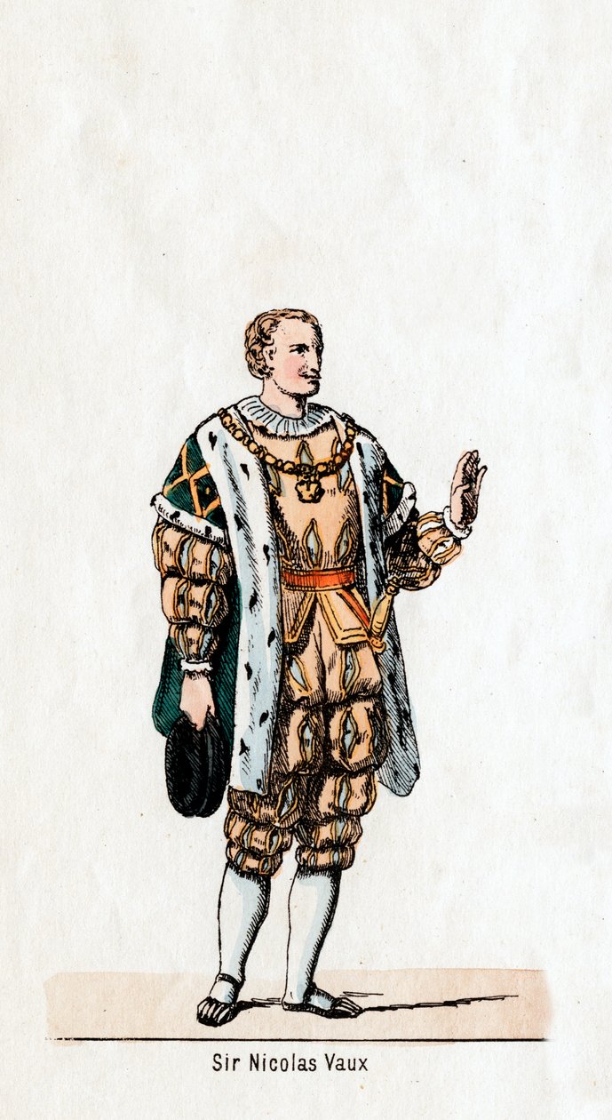 Sir Nicholas Vaux, Shakespeare