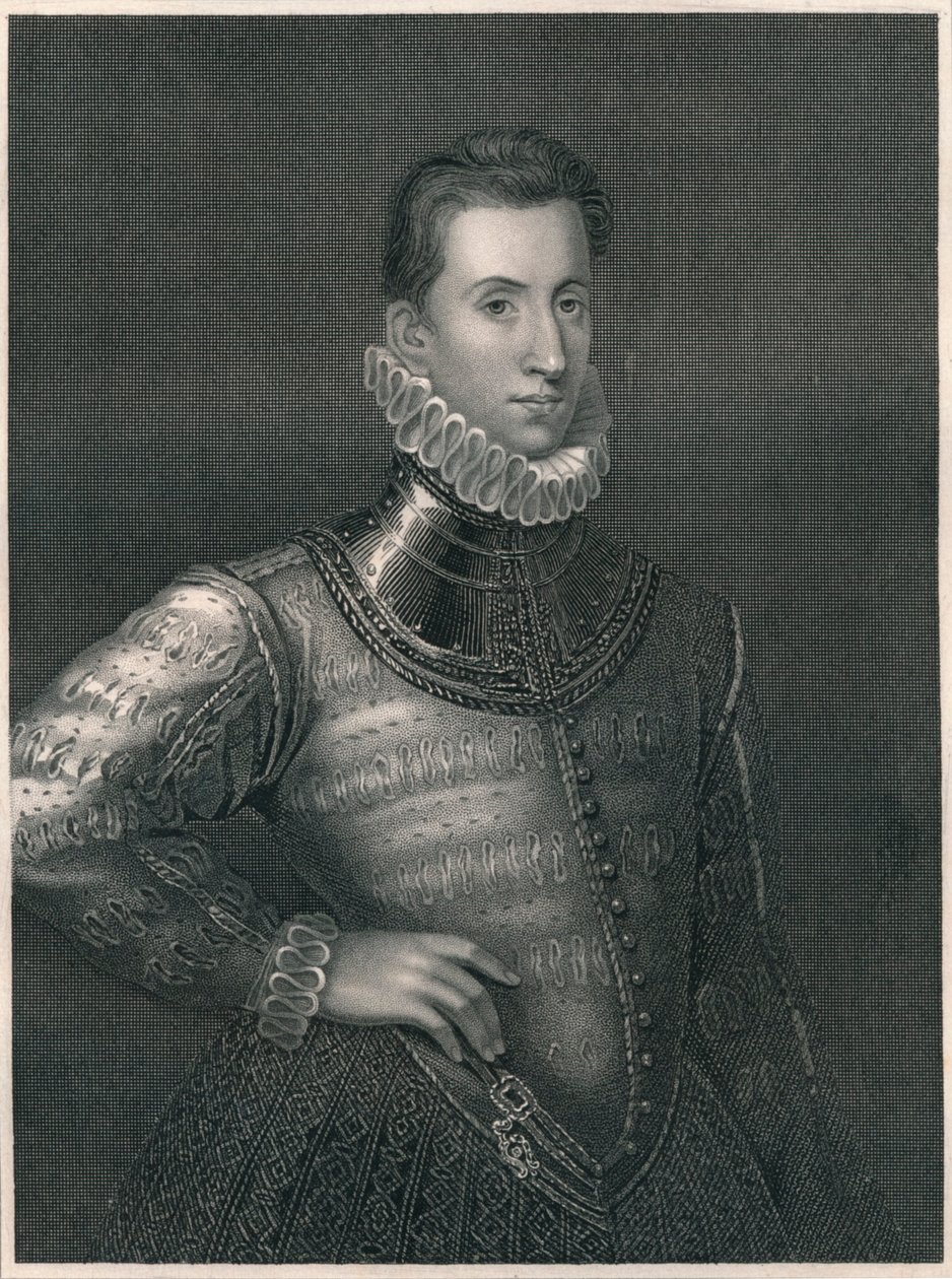 Sir Philip Sidney, c1576, 19. yüzyılın başları. by Unbekannt