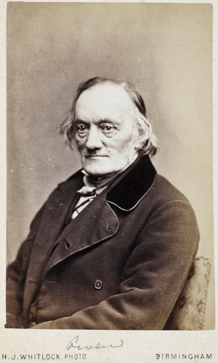 Sir Richard Owen, İngiliz doğa bilimci ve paleontolog, 1880 dolayları by Unbekannt