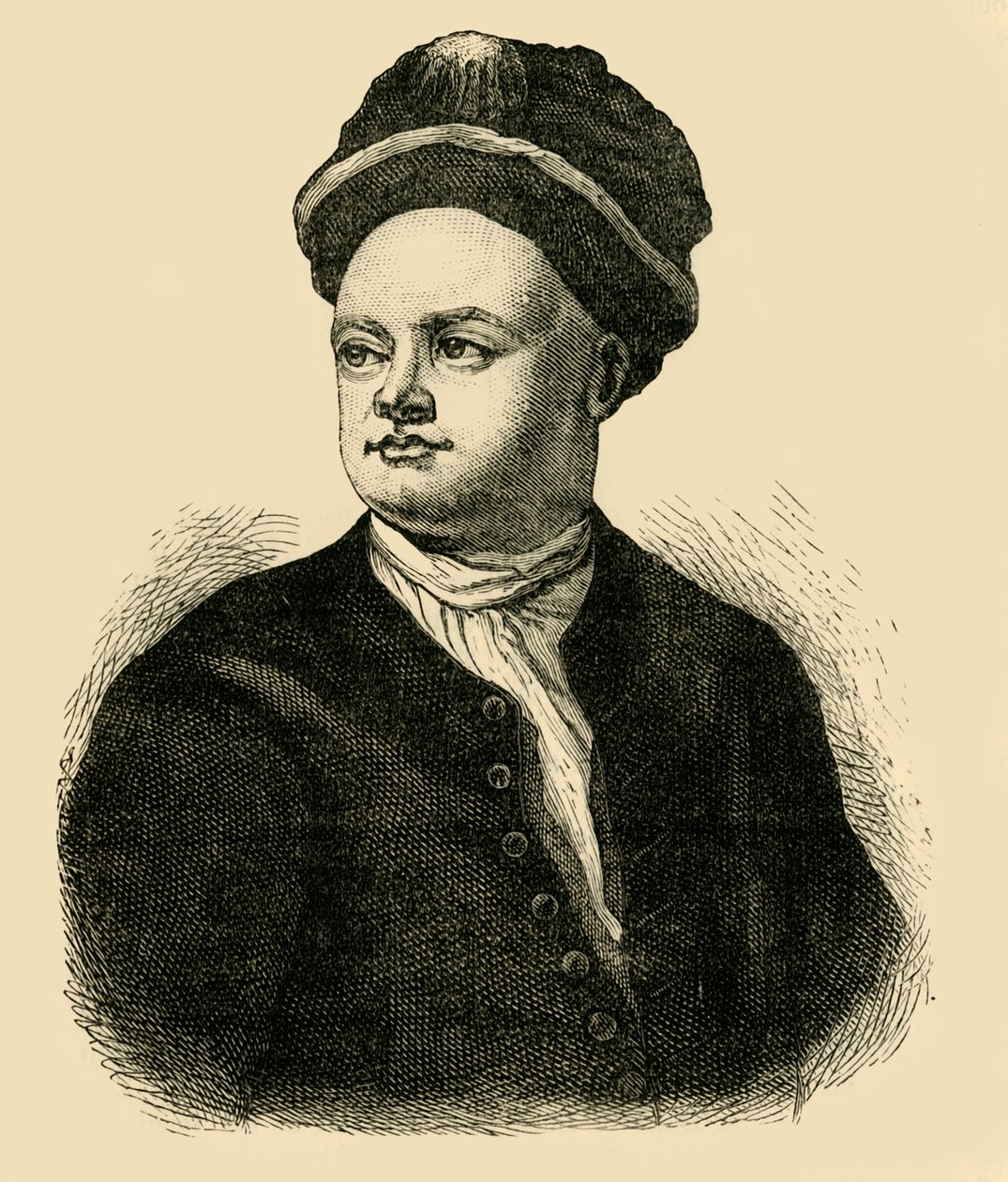 Sir Richard Steele, c1700, c1876. by Unbekannt