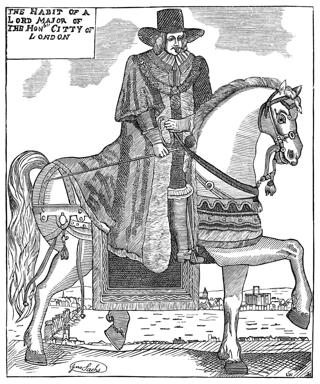 Sir Robert Titchborne, Londra Belediye Başkanı c1656 1886 by Unbekannt