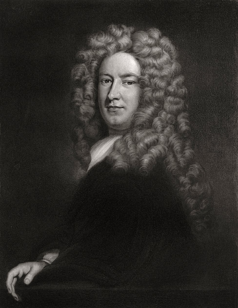 Sir Samuel Garth, İngiliz hekim ve şair c1705-1710 1906 by Unbekannt