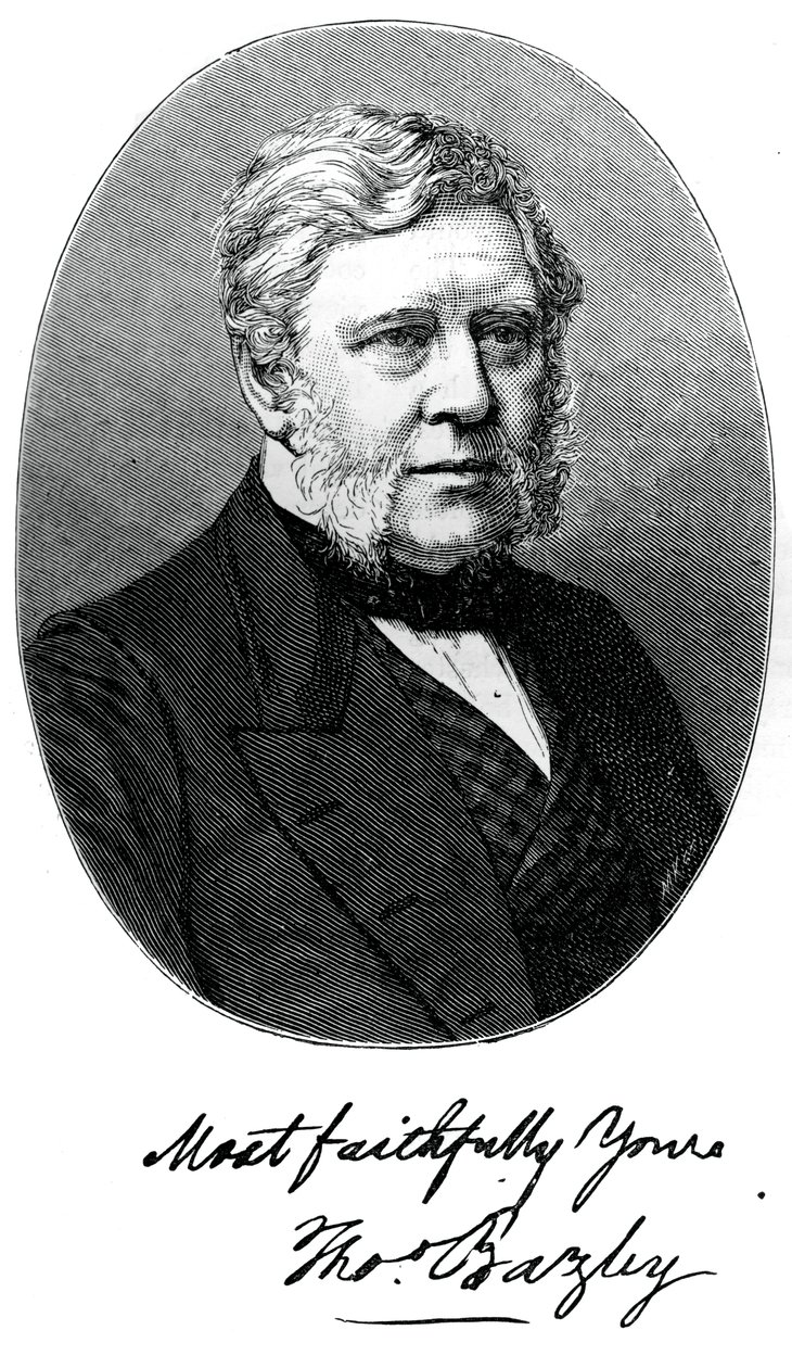Sir Thomas Bazley, 1 Baronet, İngiliz üretici ve politikacı, c1880 by Unbekannt