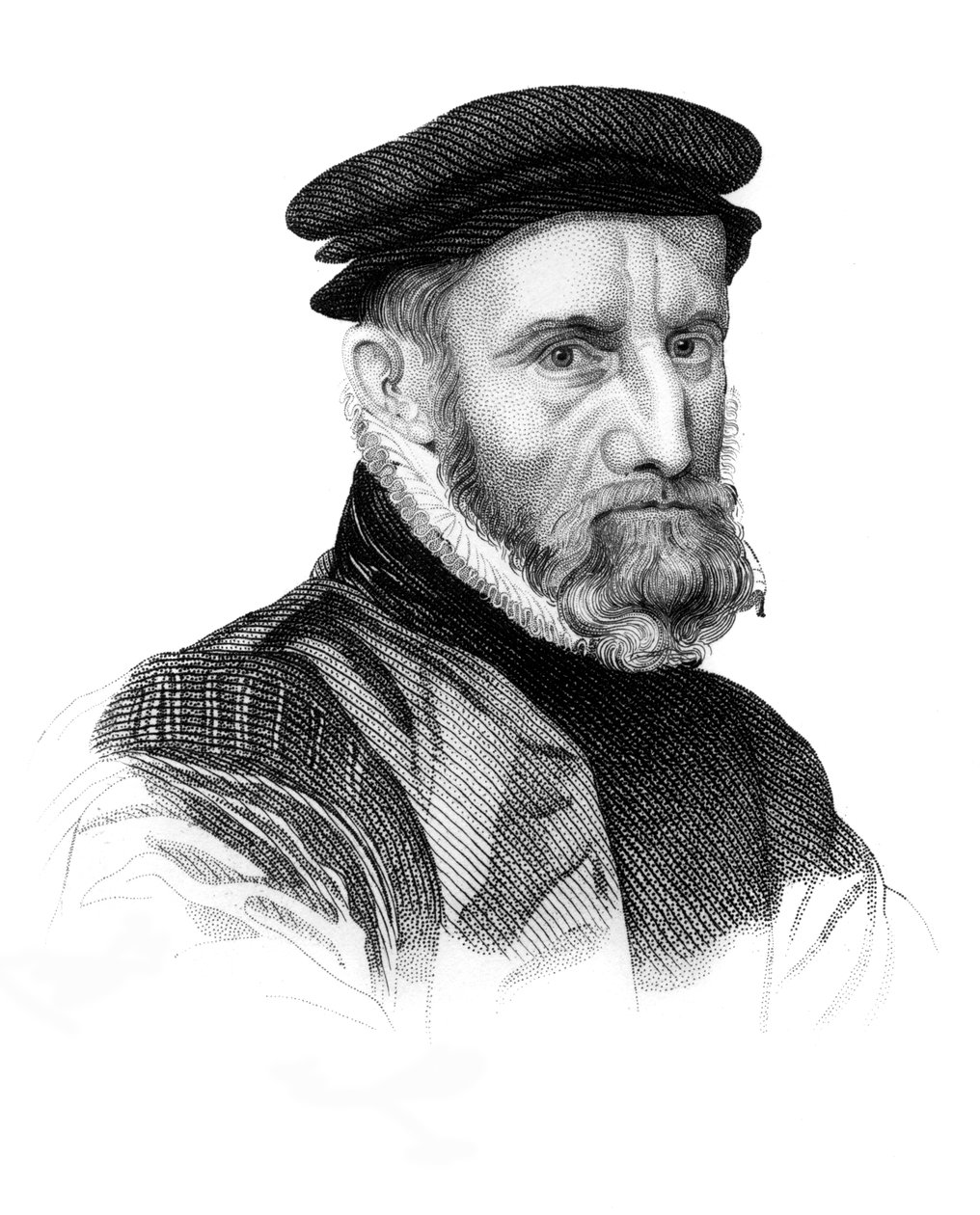 Sir Thomas Gresham, İngiliz tüccar ve finansör, 1823 by Unbekannt