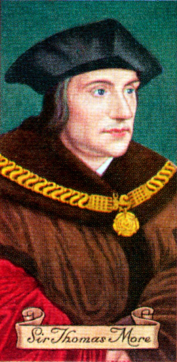 Sir Thomas More, bir dizi sigara kartından alındı, 1935 by Unbekannt