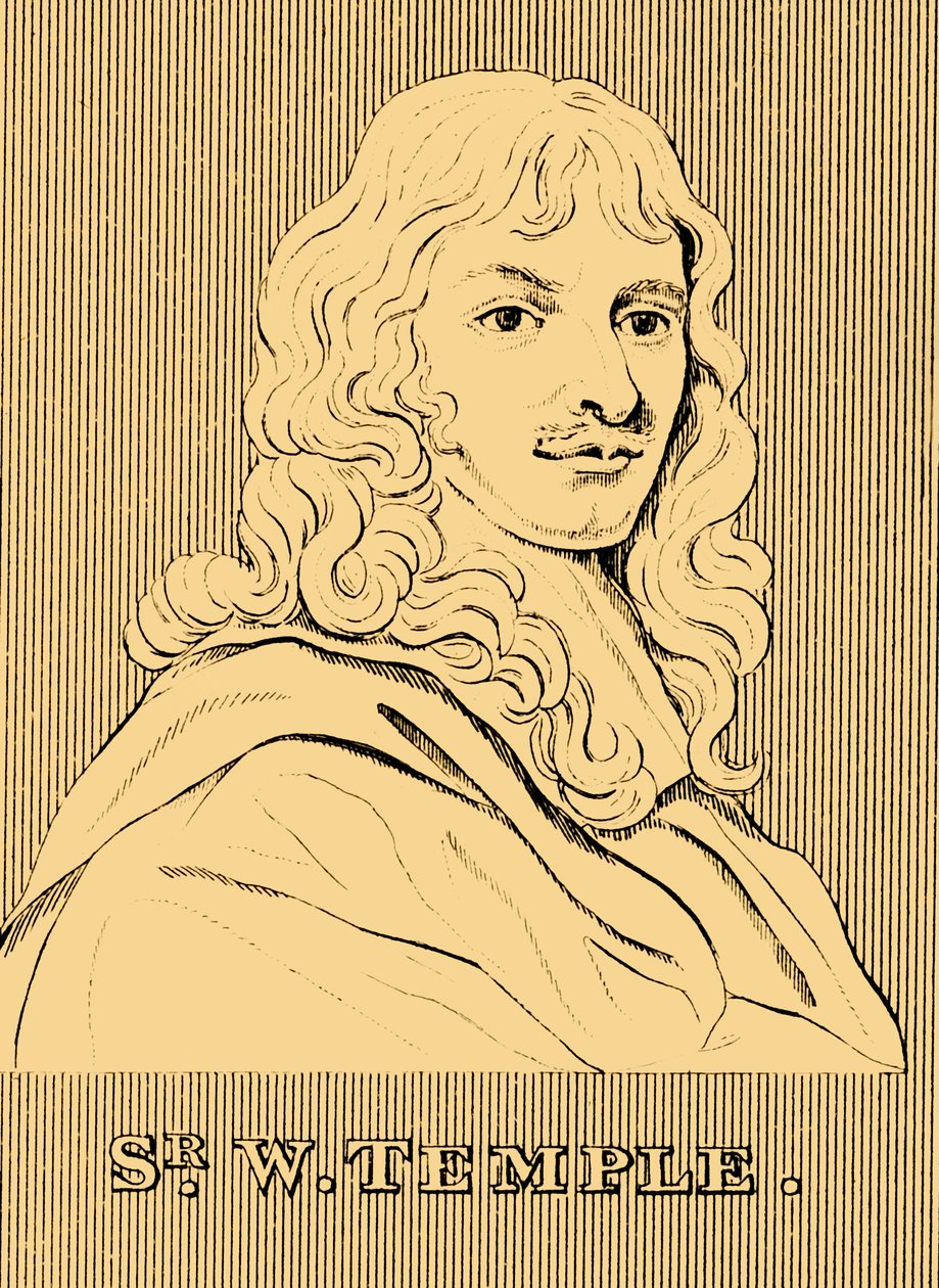 Sir W. Temple, 1628-1699, 1830. by Unbekannt