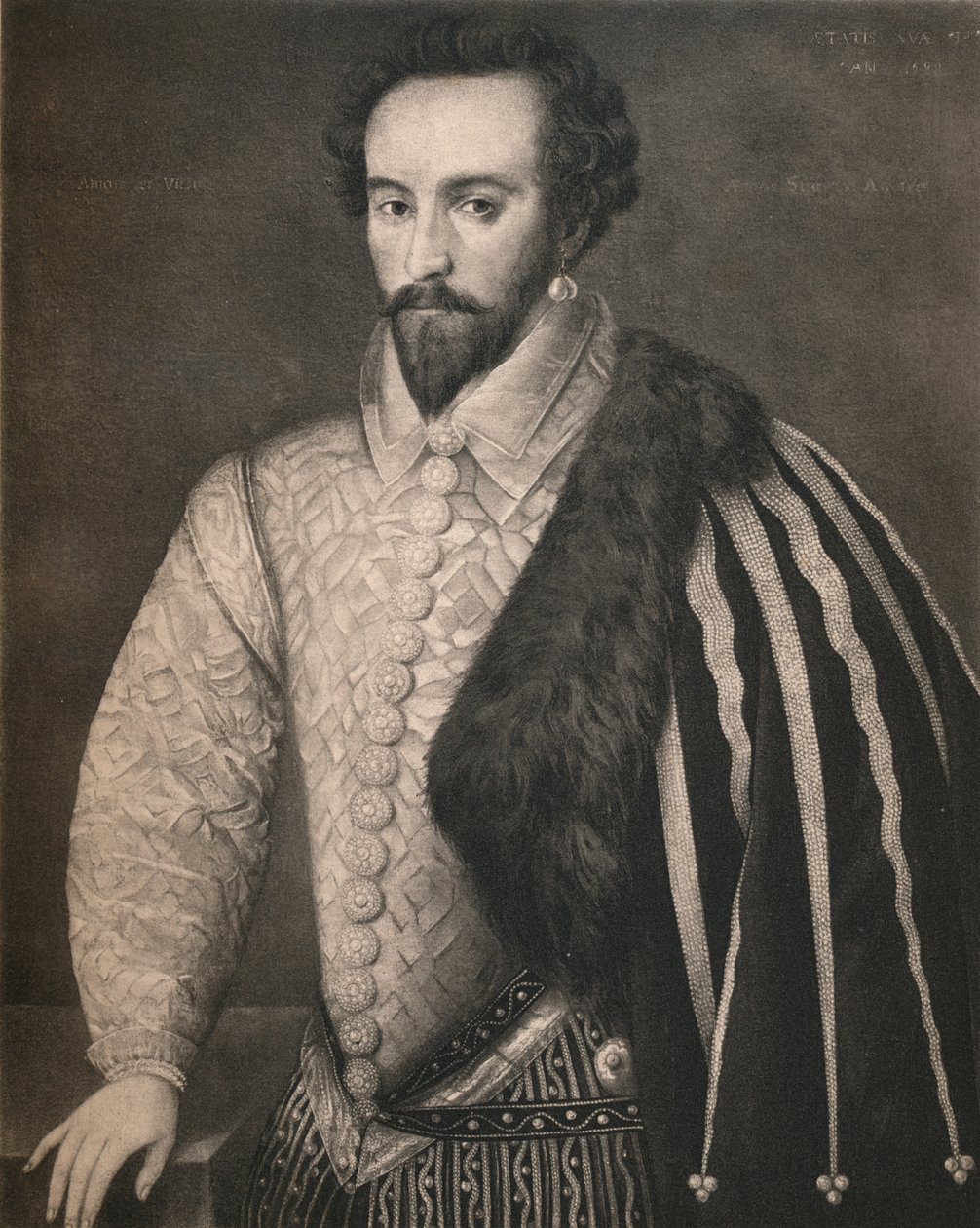 Sir Walter Raleigh, 1588, 1904 by Unbekannt