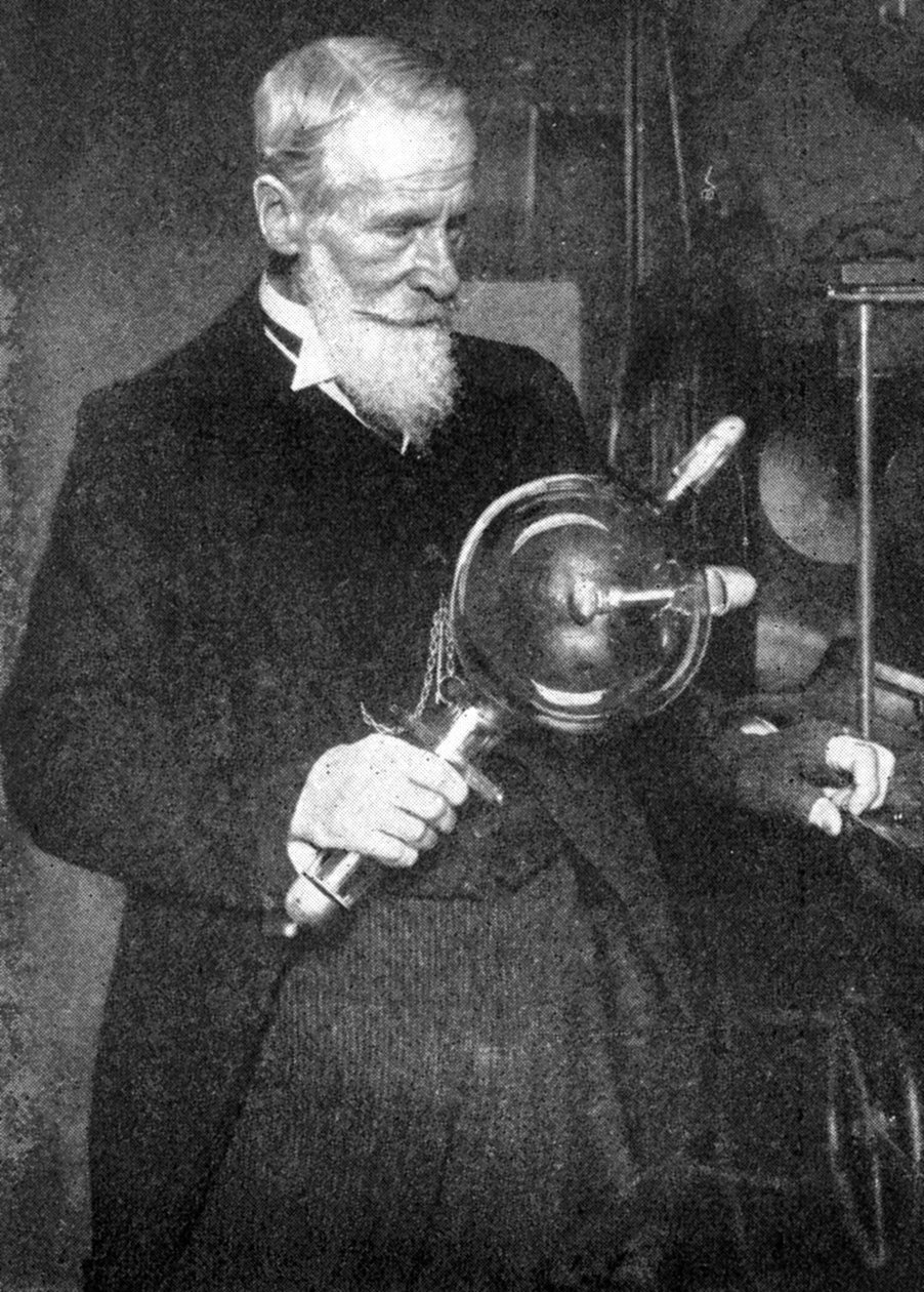 Sir William Crookes 1832-1919, İngiliz kimyager ve fizikçi, 1926 by Unbekannt