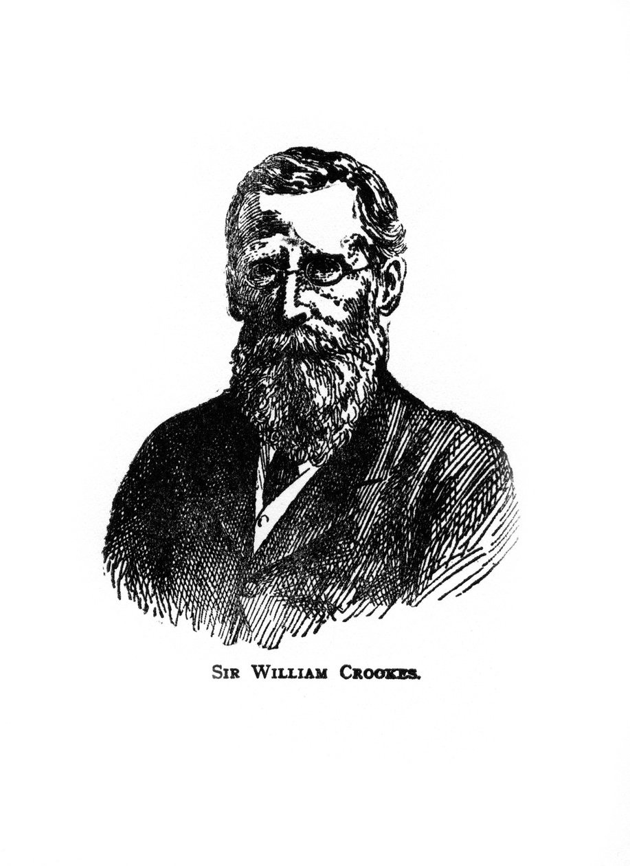 Sir William Crookes, İngiliz kimyager ve fizikçi, 20. yüzyıl by Unbekannt