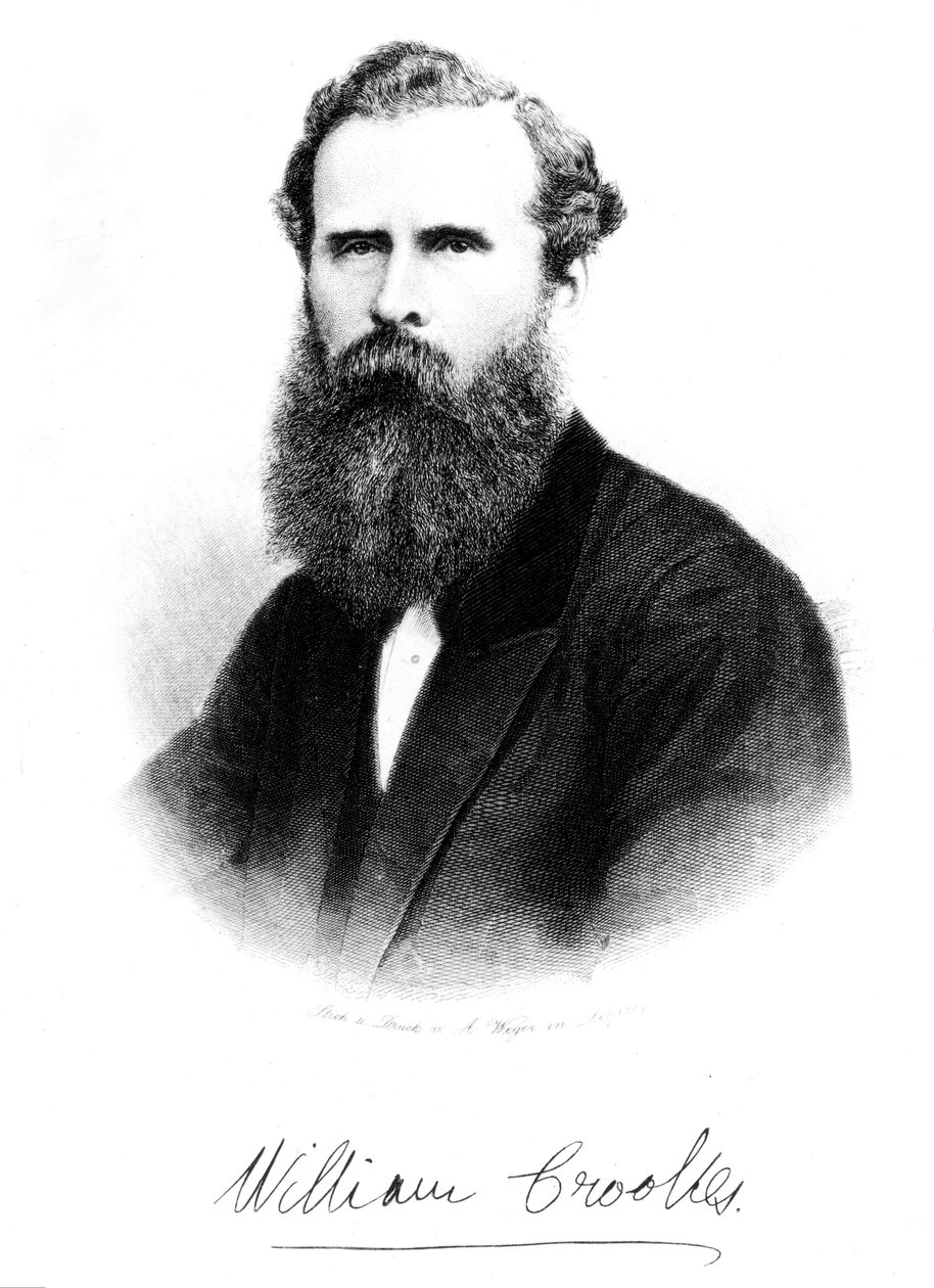Sir William Crookes, İngiliz kimyager ve fizikçi, 1875 dolayları by Unbekannt