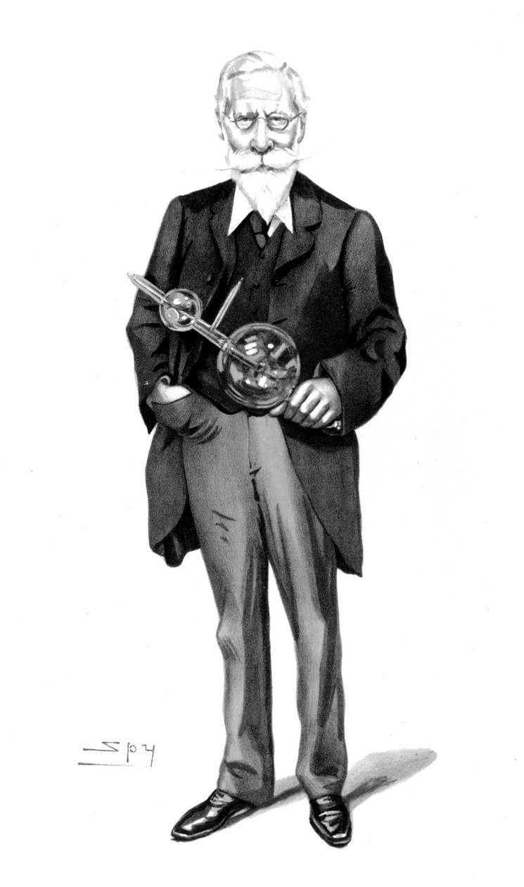 Sir William Crookes, İngiliz fizikçi ve kimyager, 1900