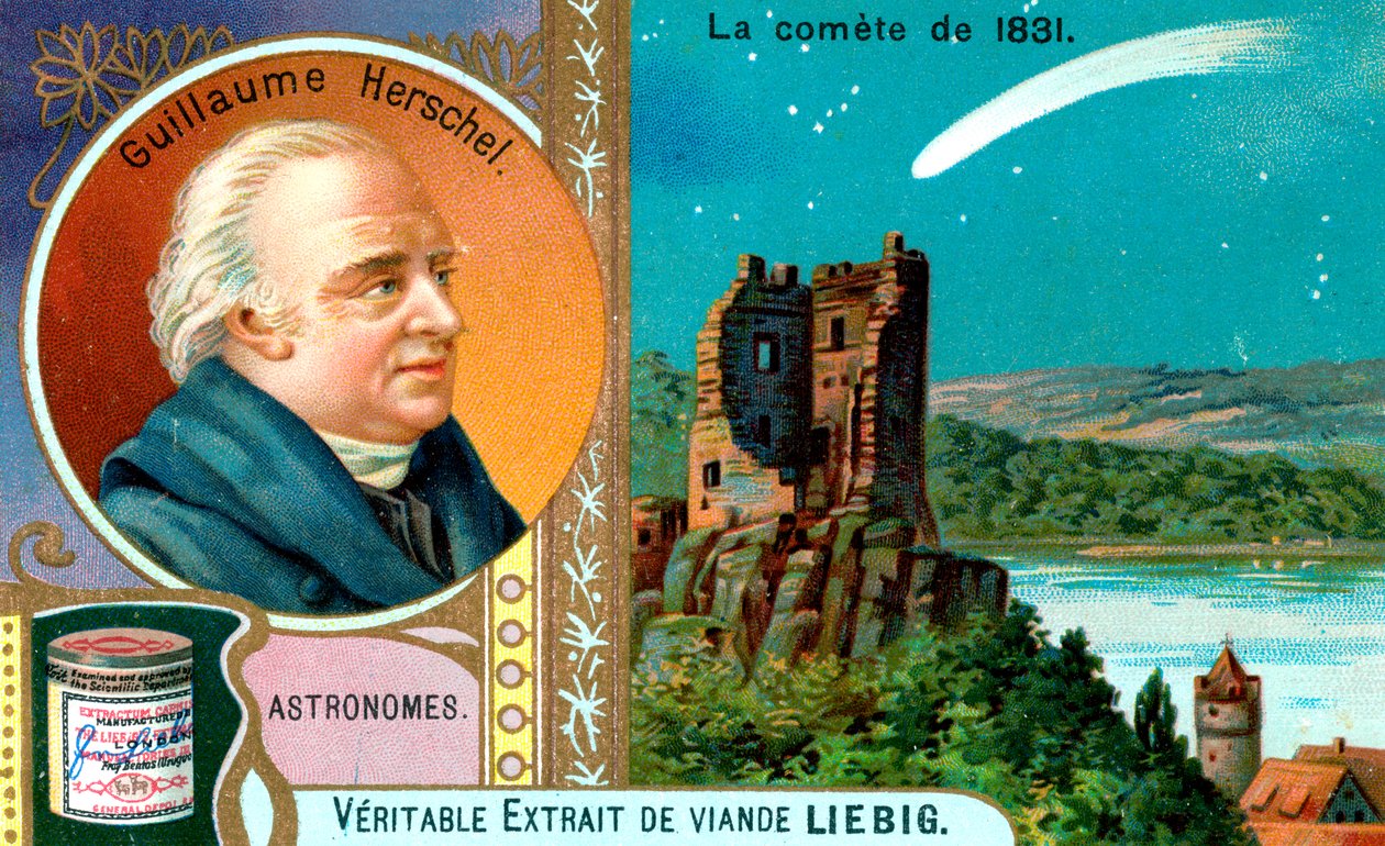 Sir William Herschel, Almanya doğumlu İngiliz astronom, c1900 by Unbekannt