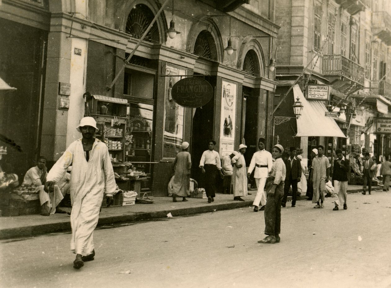 Sisters Street, İskenderiye, Mısır, 1941 by Unbekannt