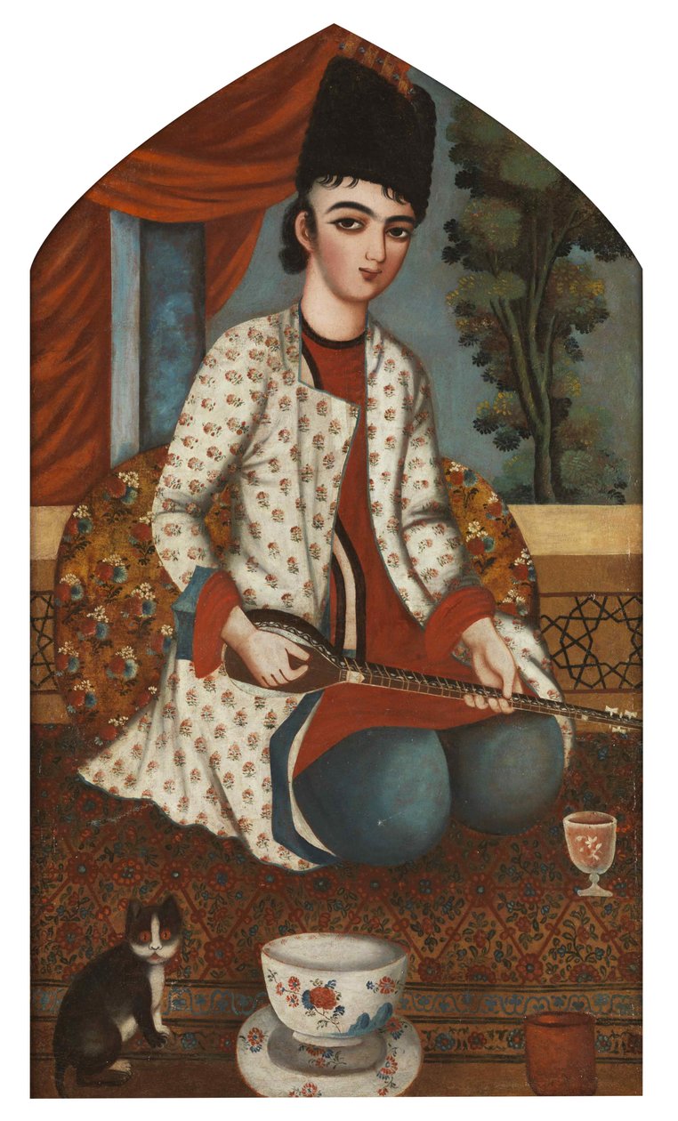 Sitar oyuncusu, c. 1830-1840. by Unbekannt