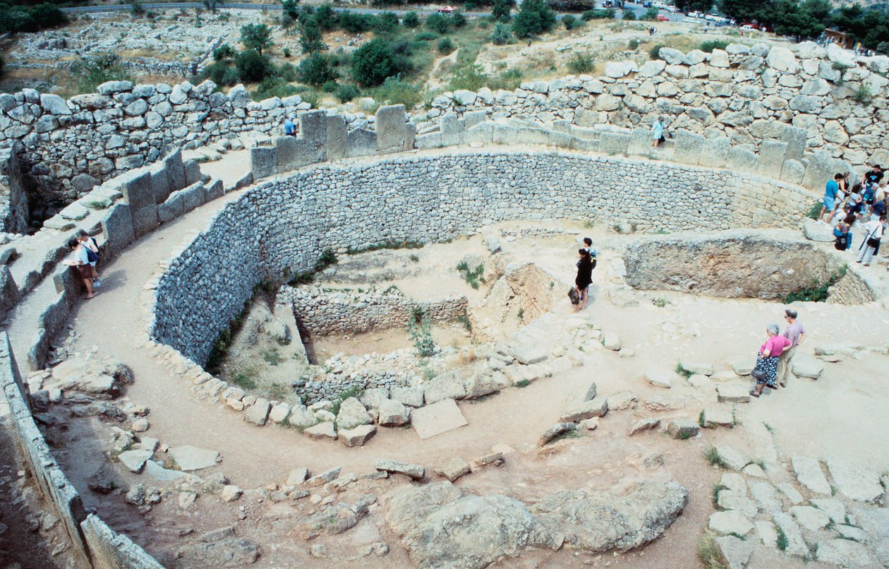 Miken surlarının bulunduğu yer, Yunanistan, MÖ c1600-1100 by Unbekannt