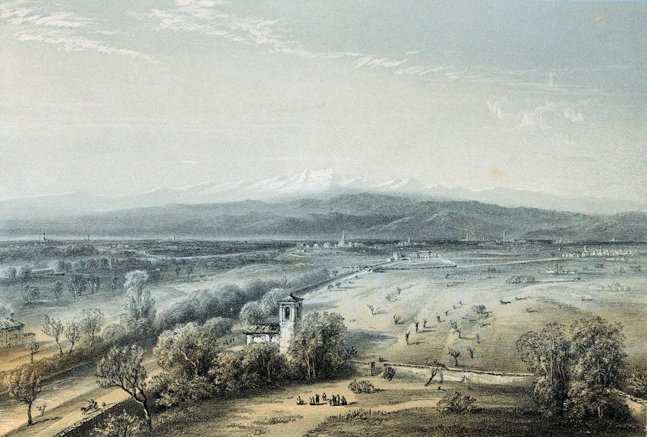 Macenta Savaşı Alanı, İtalya, 4 Haziran 1859 by Unbekannt
