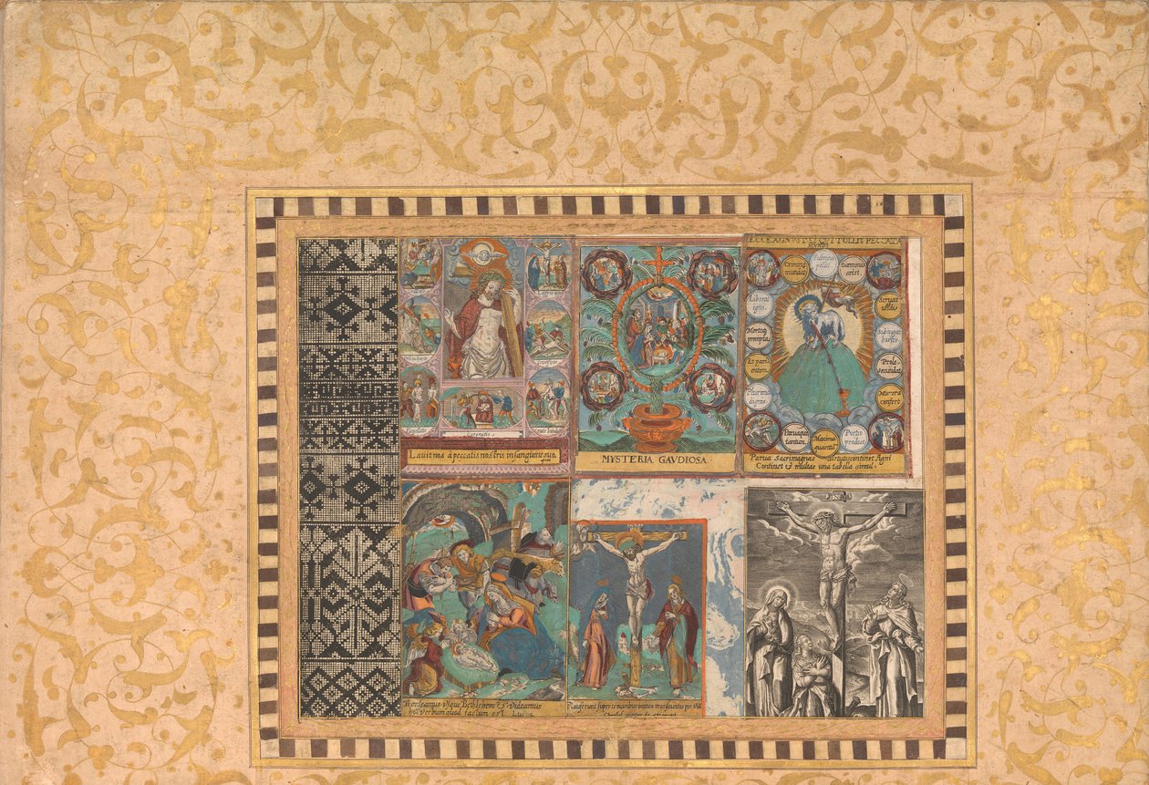Altı Adanmışlık Sahnesi, Bellini Albümünden Folyo, yakl. 1600. by Unbekannt