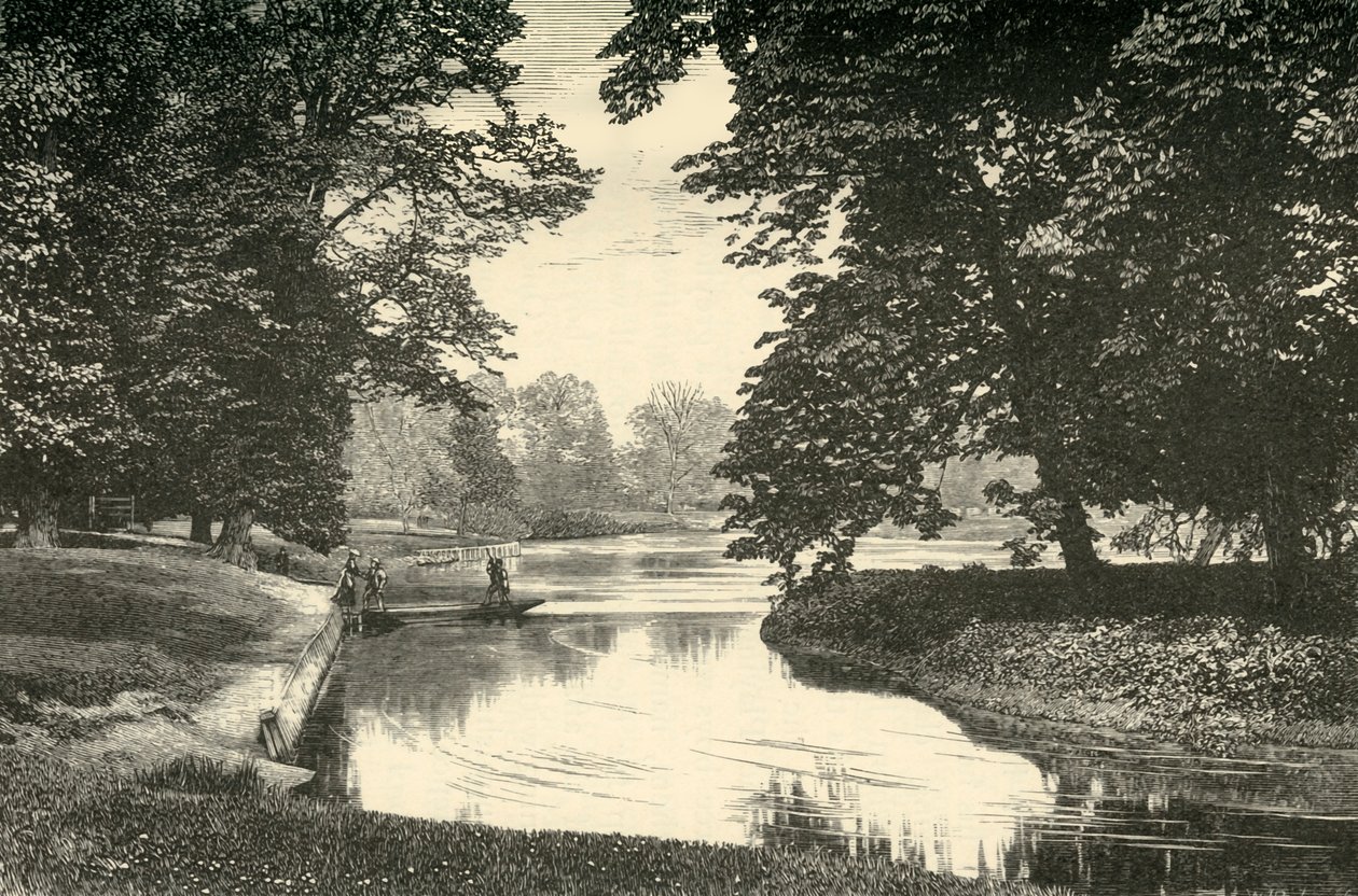 Altıncı Form Bench ve Fellows Eyot, 1911. by Unbekannt