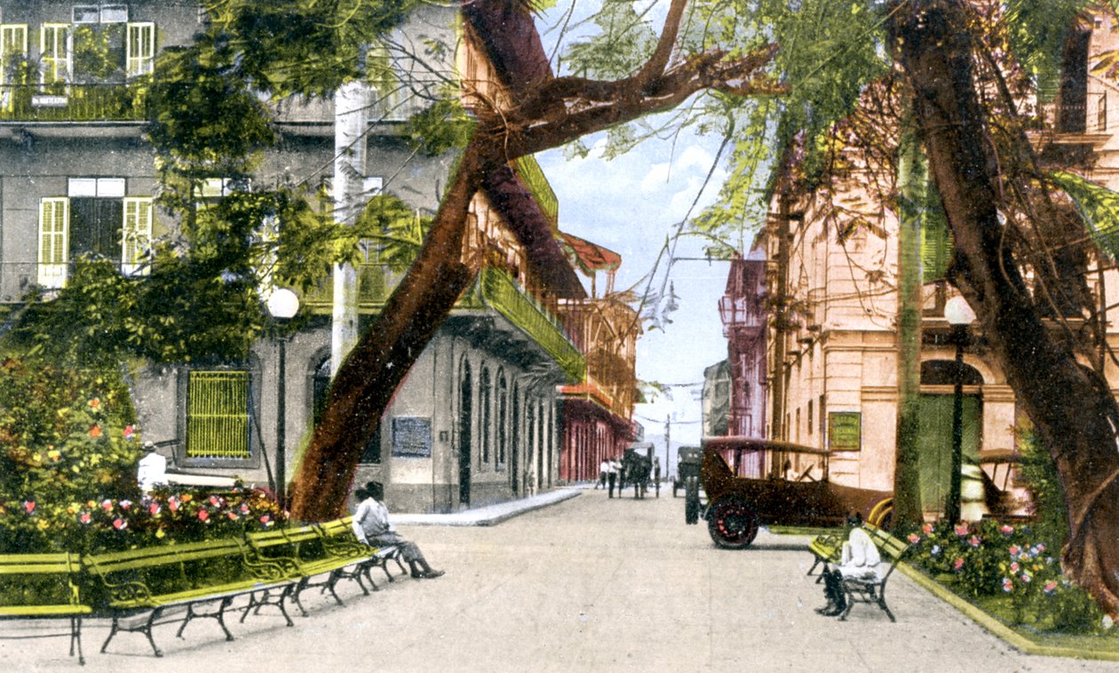 Altıncı Cadde, Panama Şehri, c1900