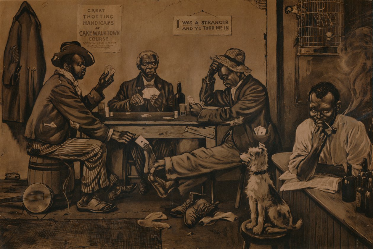 Kuzu Derisini Yüzerken, c1910 by Unbekannt