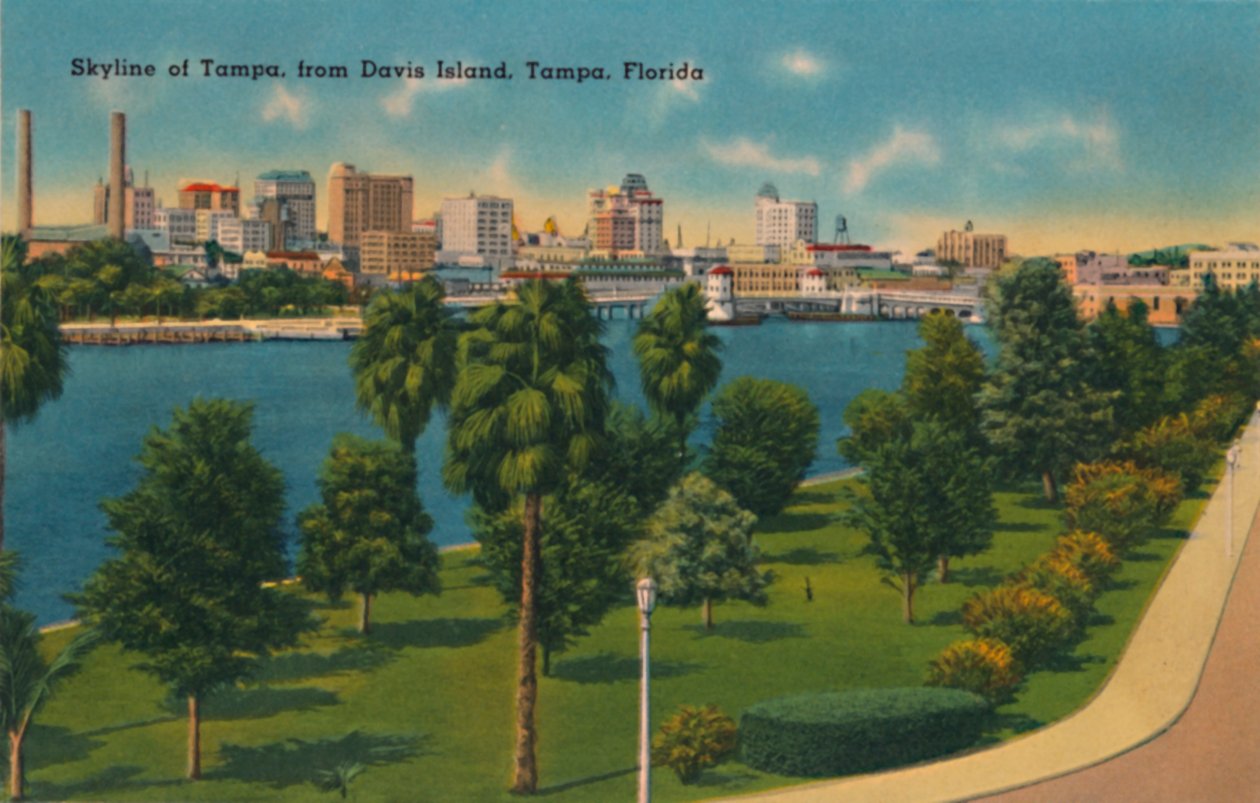 Davis Island, Tampa, Florida, c1940