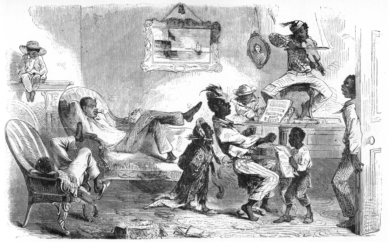 Kurtuluşu Kutlayan Köleler, c1860s by Unbekannt