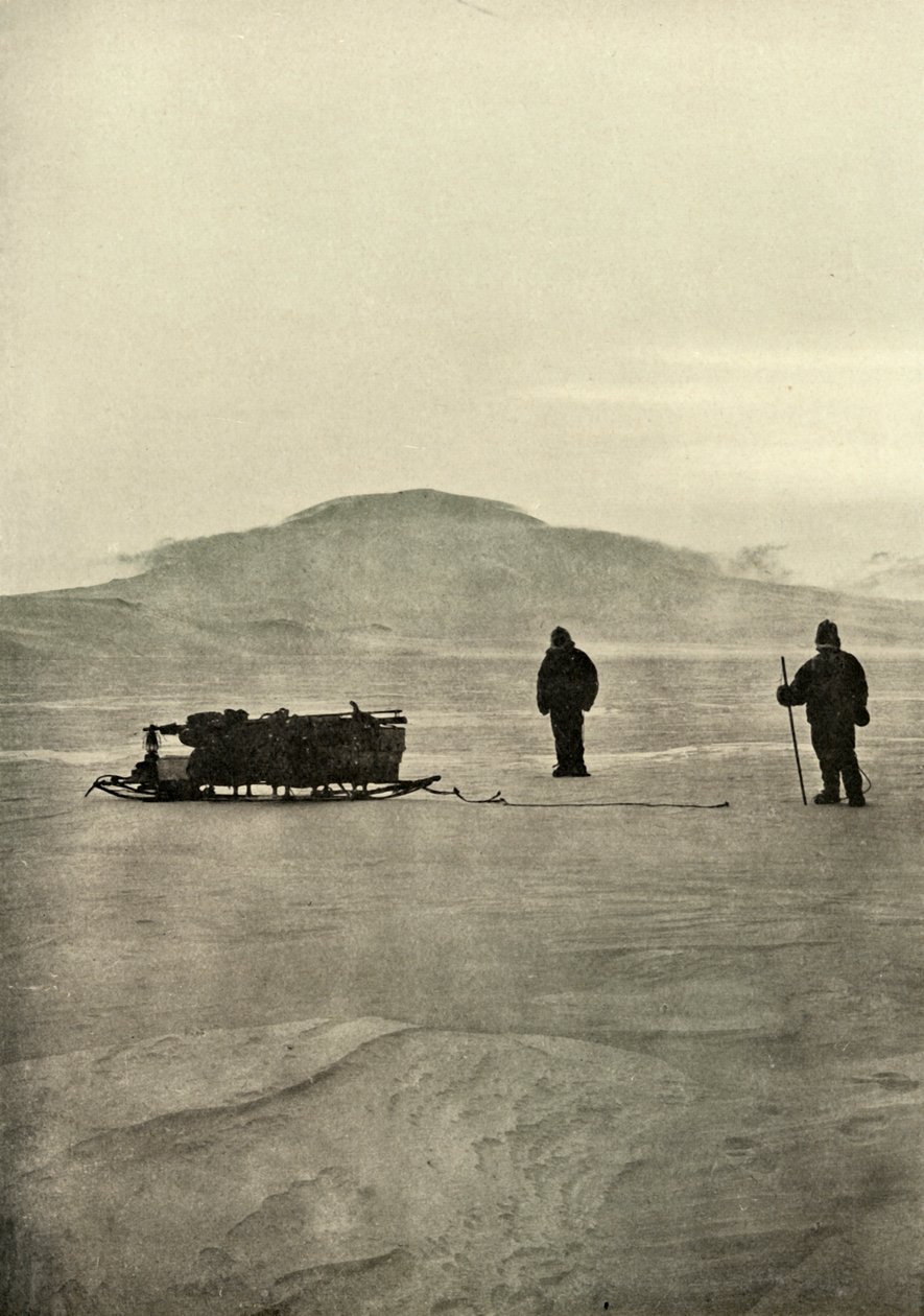 Güneşin Dönüşünden Önce Bariyerde Kızak, c1908, 1909 by Unbekannt