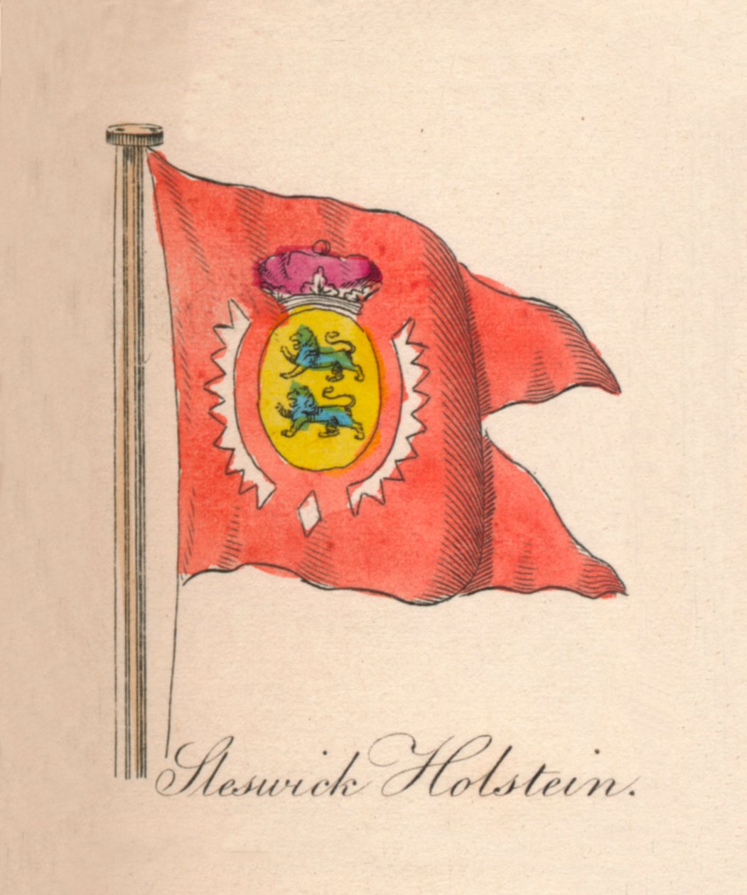Schleswig-Holstein, 1838 by Unbekannt