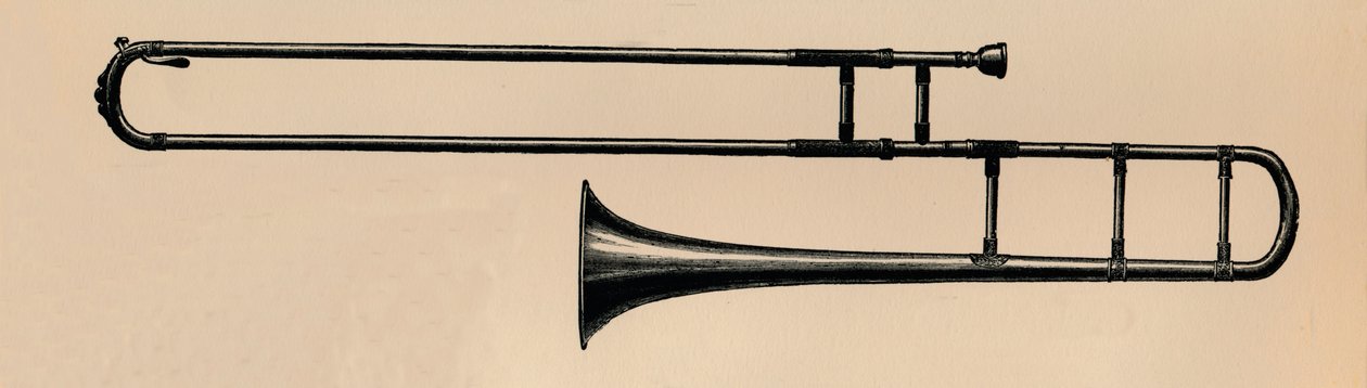 Slayt Trombon, 1895. by Unbekannt