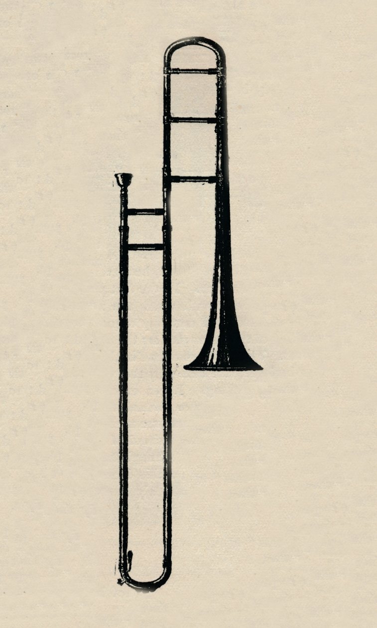 Slayt Trombon, 1910. by Unbekannt