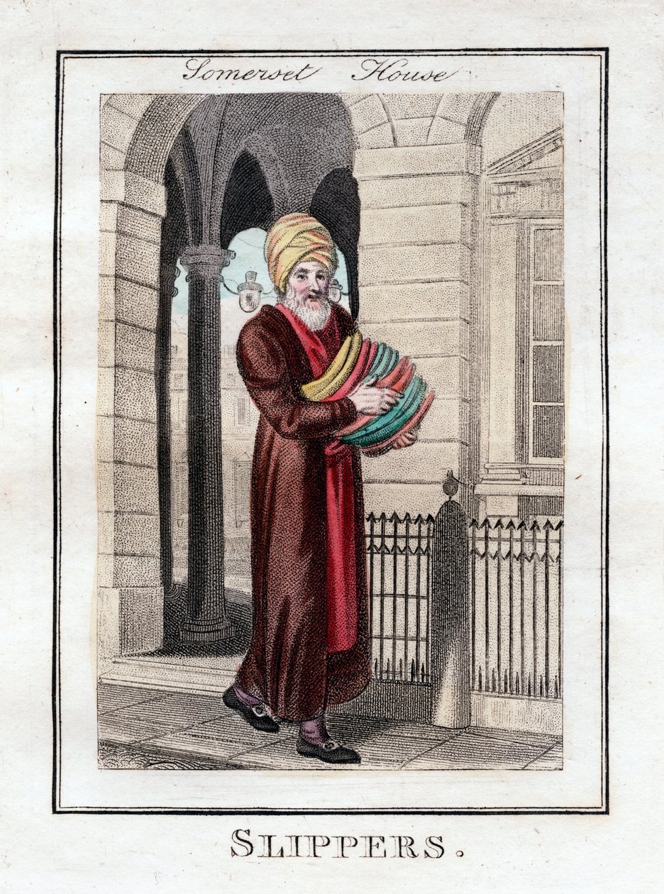 Terlik, Somerset House, Londra, 1805 by Unbekannt