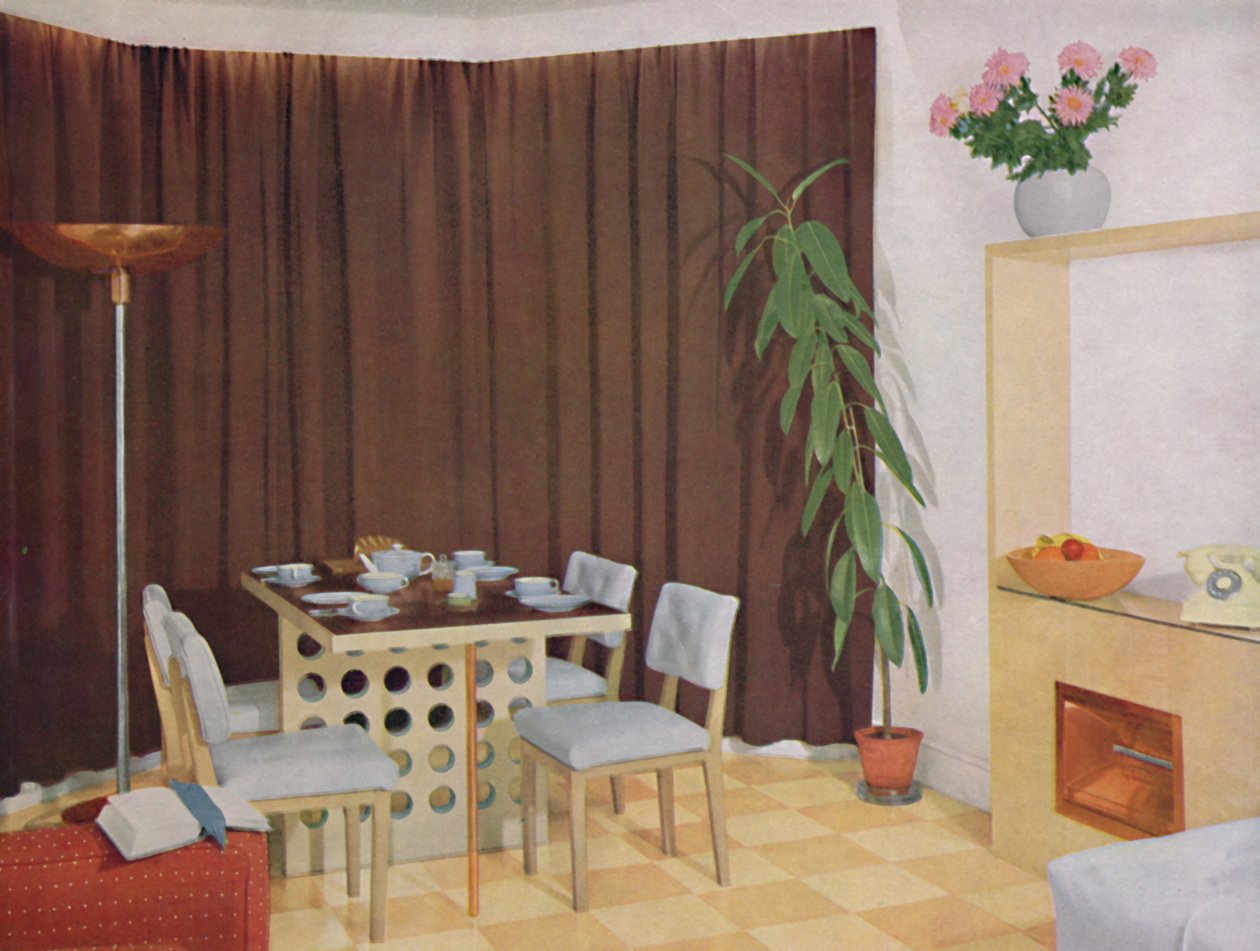 Küçük Oturma-Yemek Odası, 1938 by Unbekannt