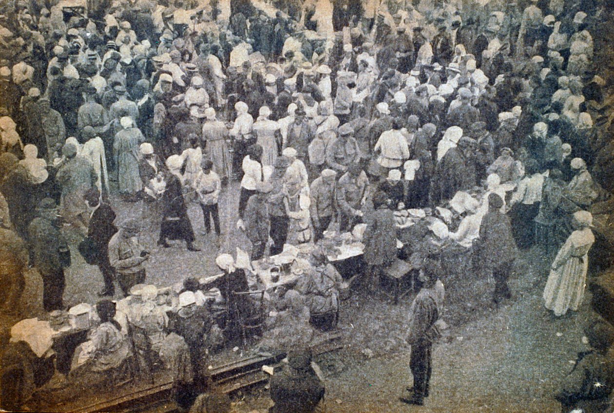 Smolensk Pazarı, Moskova, SSCB, 1920