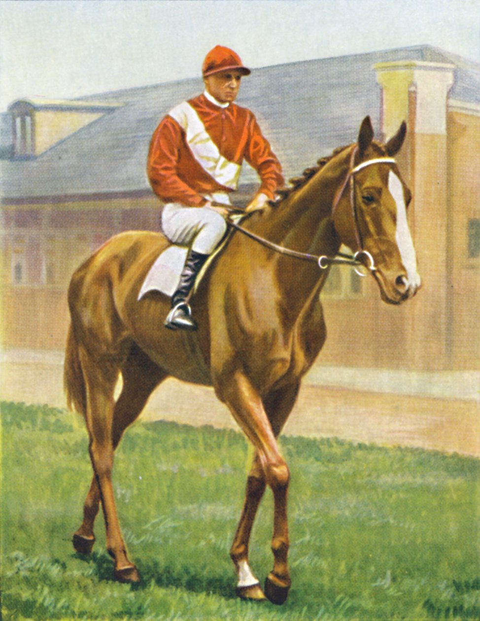 Yılan Yıldırım. Jokey: T. Hawcroft, 1939 by Unbekannt
