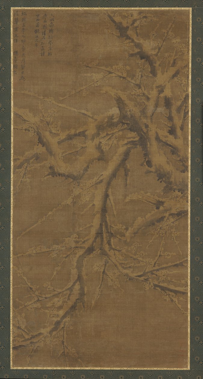 Bir erik ağacının karla kaplı dalları, Ming hanedanı, 15.-16. yüzyıl. by Unbekannt