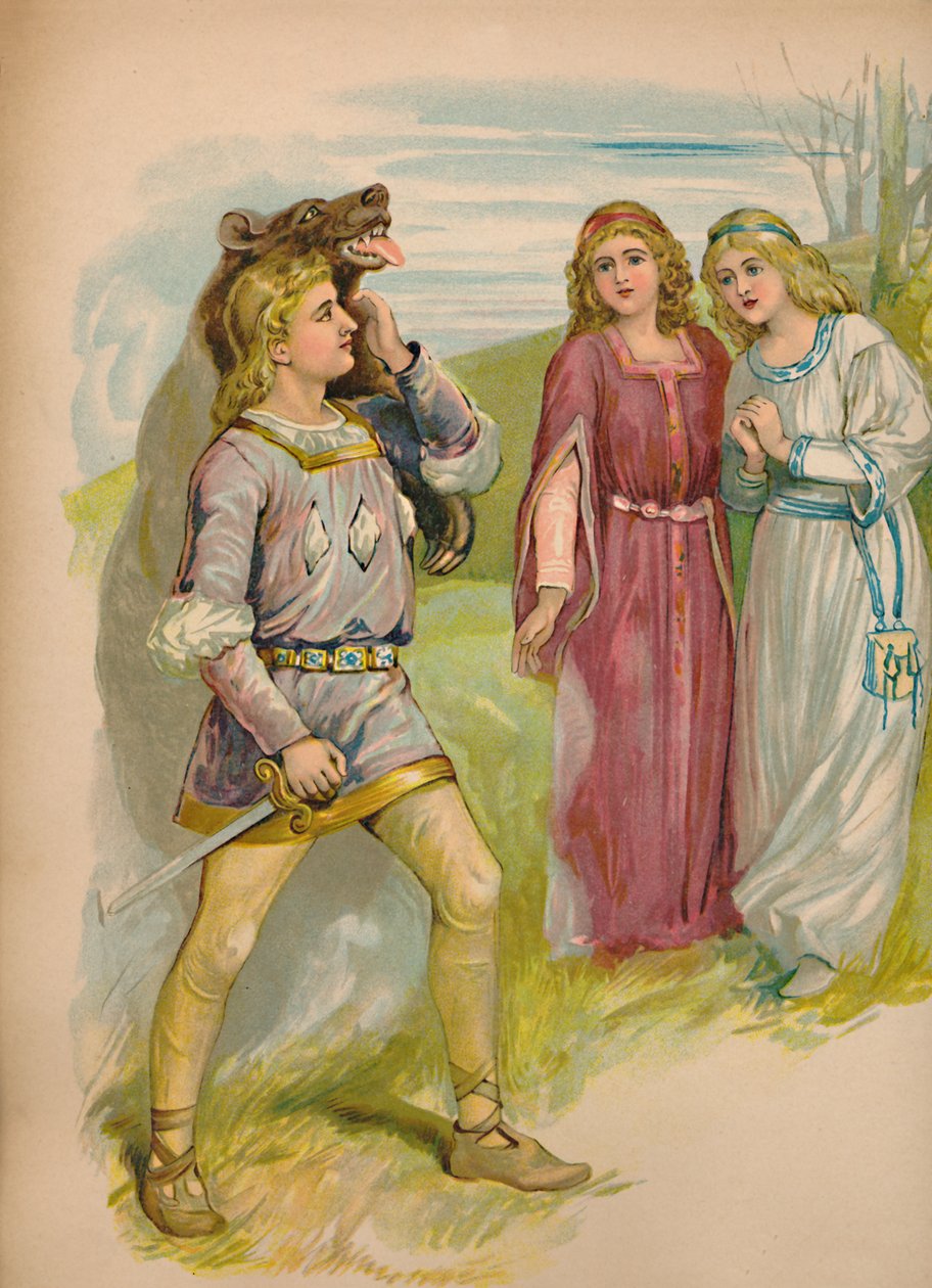 Kar beyazı ve gül kırmızısı, 1903 by Unbekannt