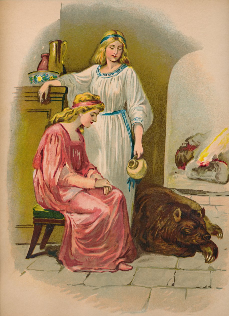 Kar beyazı ve gül kırmızısı, 1903 by Unbekannt