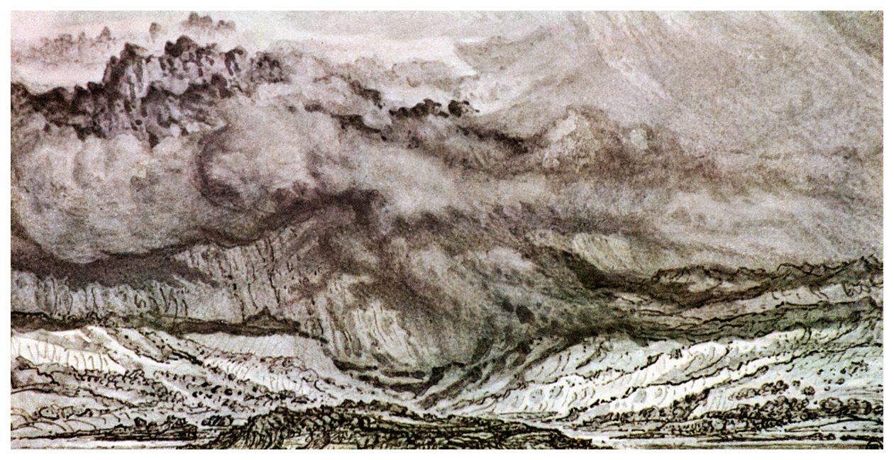 Snowdon, Yaklaşan Fırtına, 1853 1956 by Unbekannt