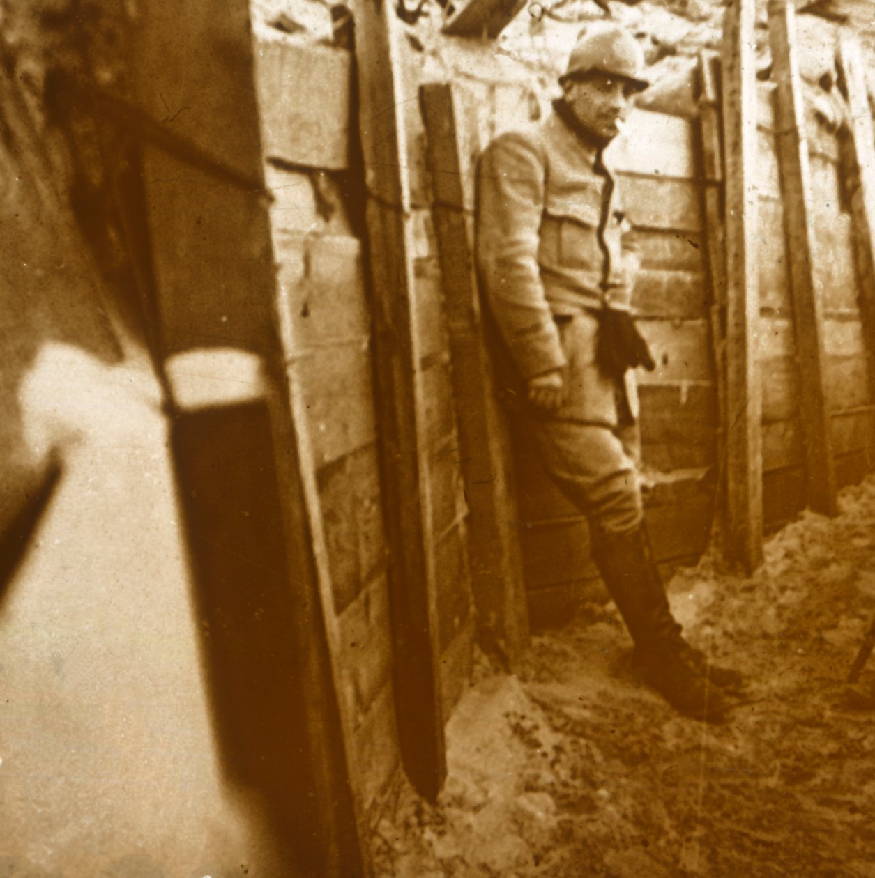 Siperlerdeki asker, c1914-c1918 by Unbekannt