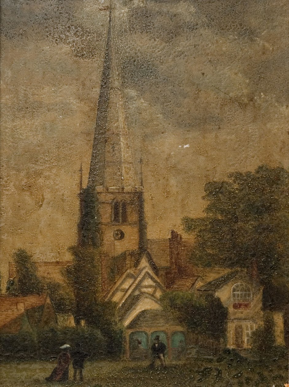 Solihull Kilisesi, 1870. Solihull, West Midlands. by Unbekannt