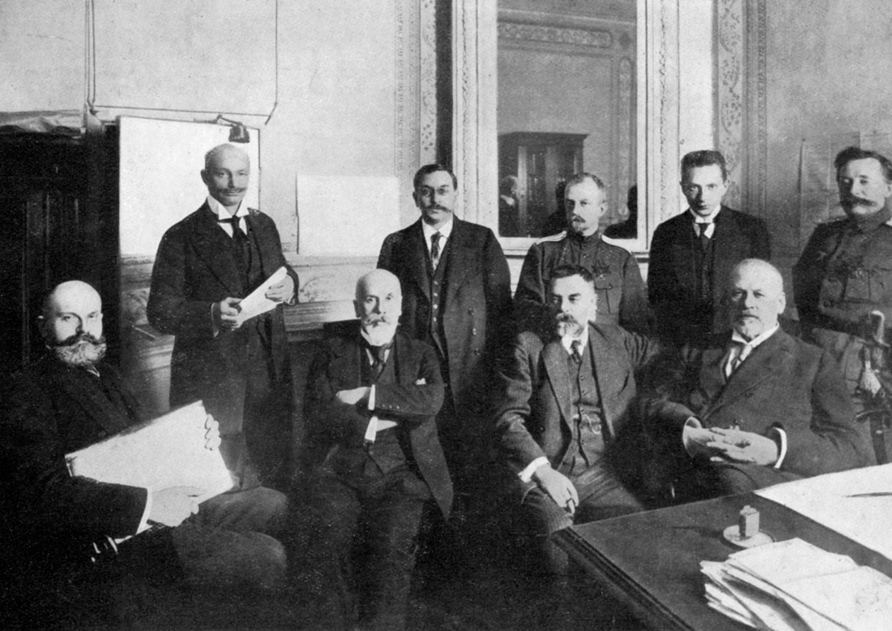 Rus devriminin bazı liderleri, 1917, c1920 by Unbekannt