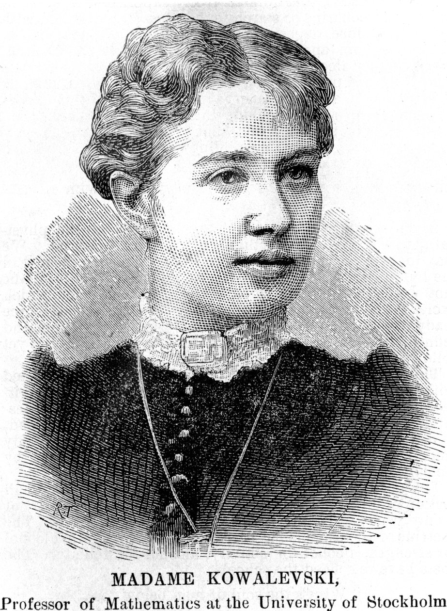 Sonia Sophie Kowalevski, Rus matematikçi, 1888 by Unbekannt