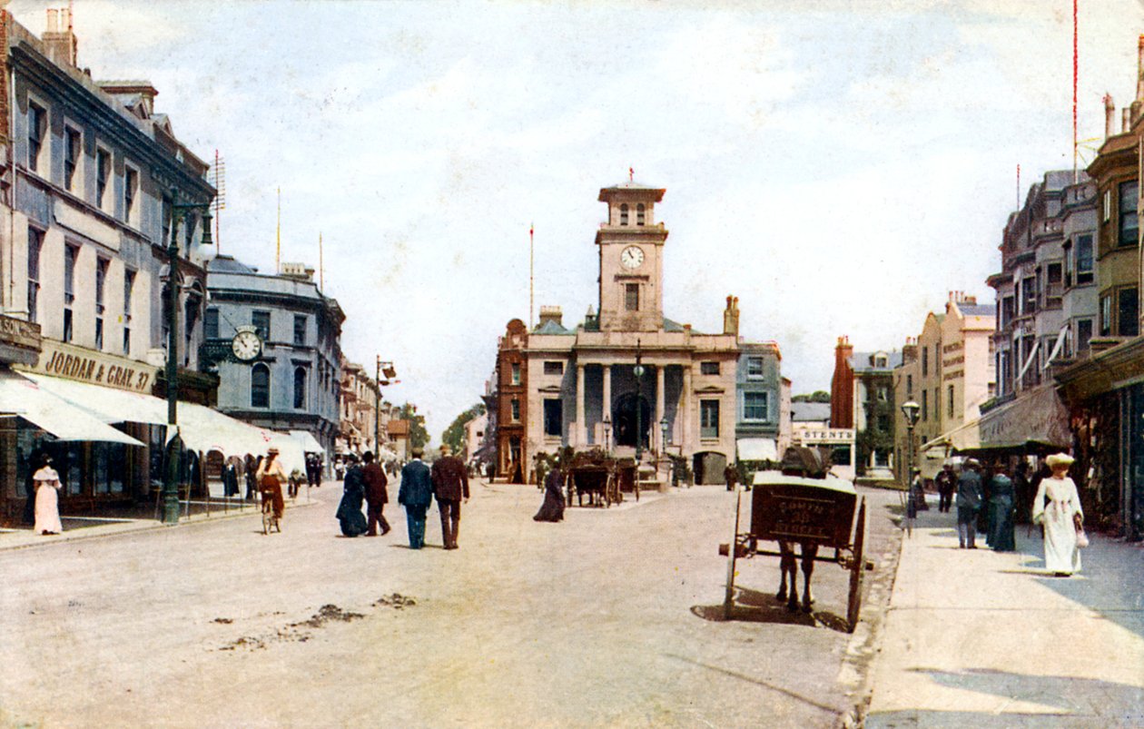 South Street, Worthing, Batı Sussex, 1900