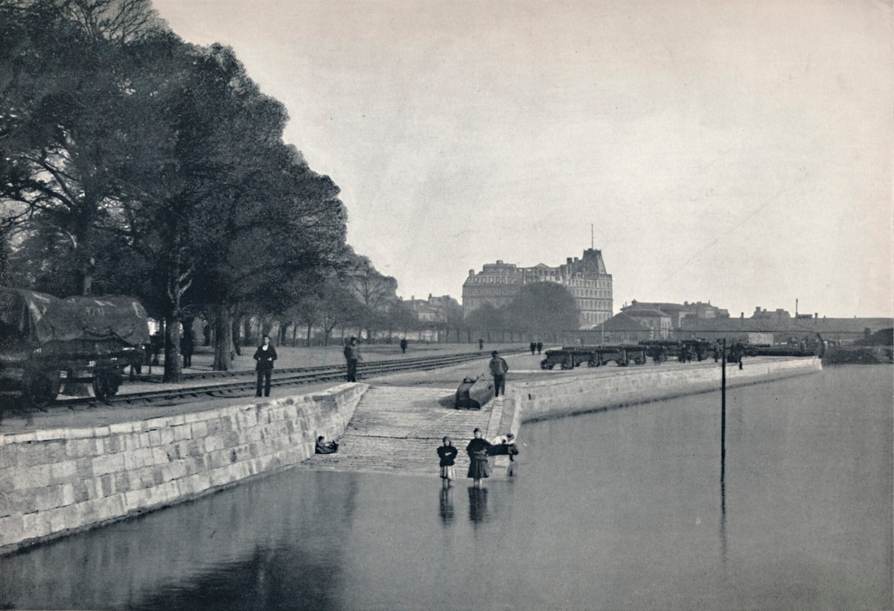 Southampton - Platform, 1895 by Unbekannt