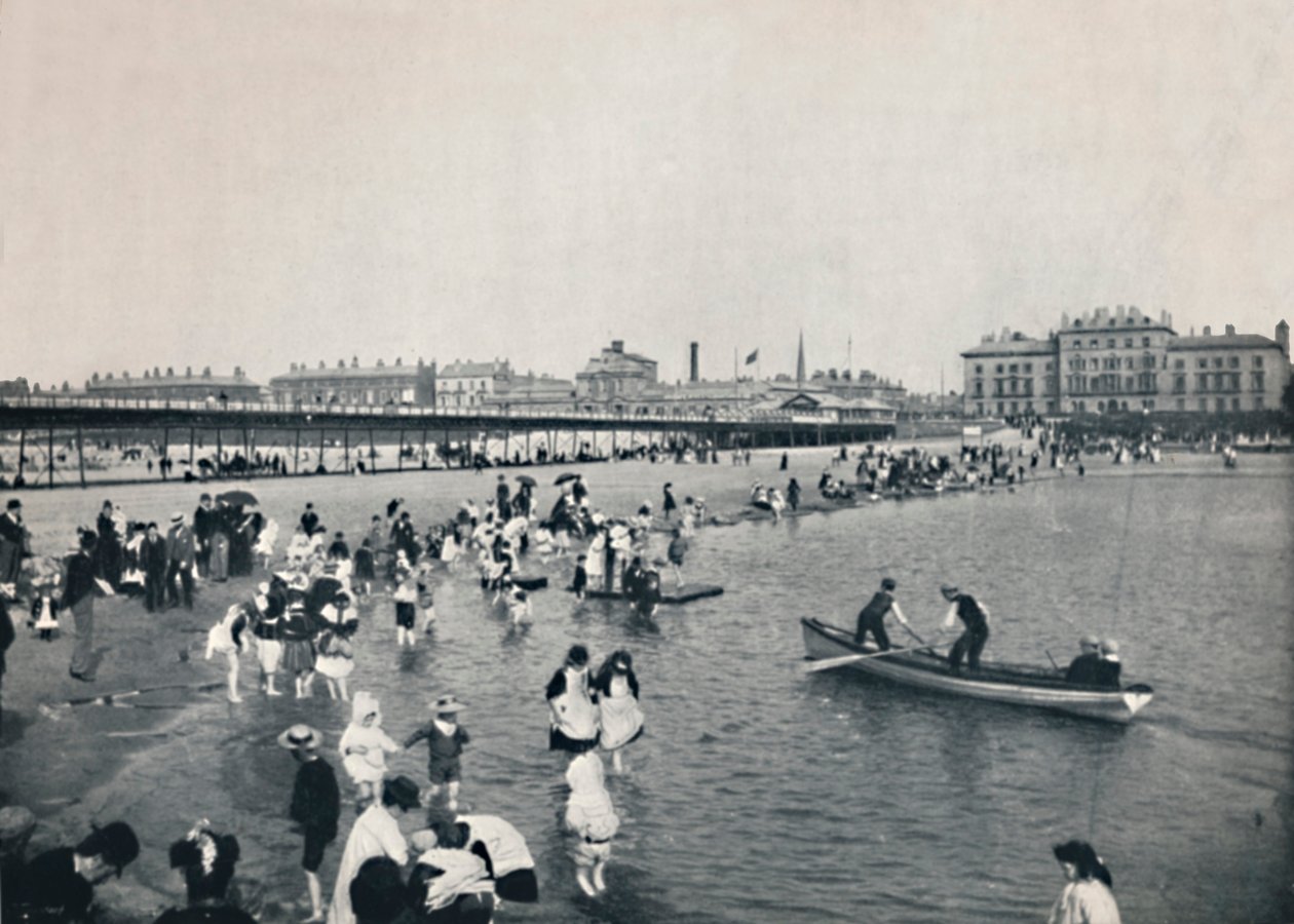 Southport - İskele ve Güney Gölü, 1895 by Unbekannt
