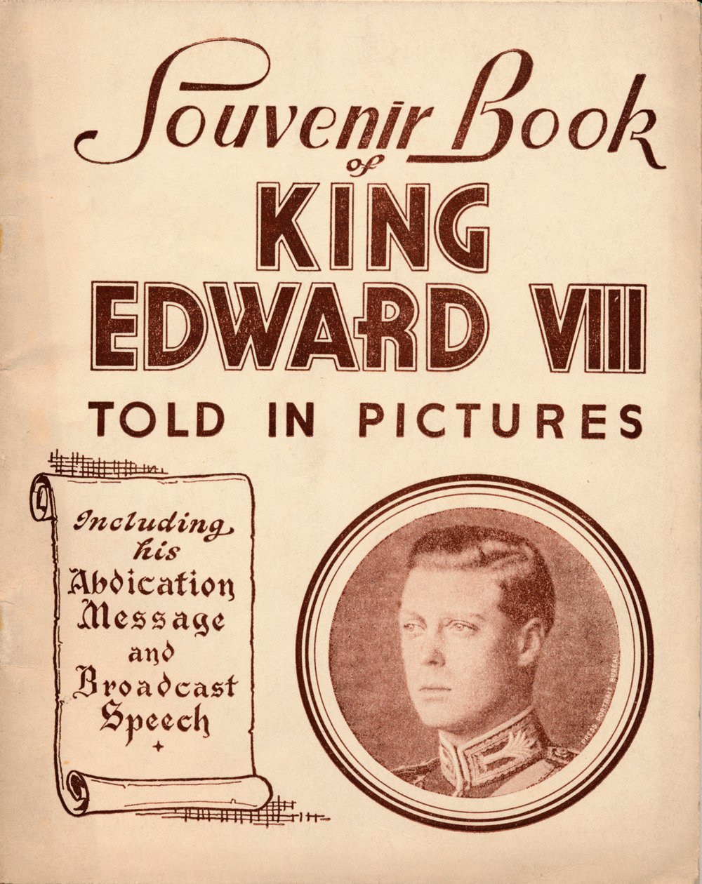 Kral Edward VIII Hatıra Kitabı: Resimlerle Anlatıldı, 1937 by Unbekannt