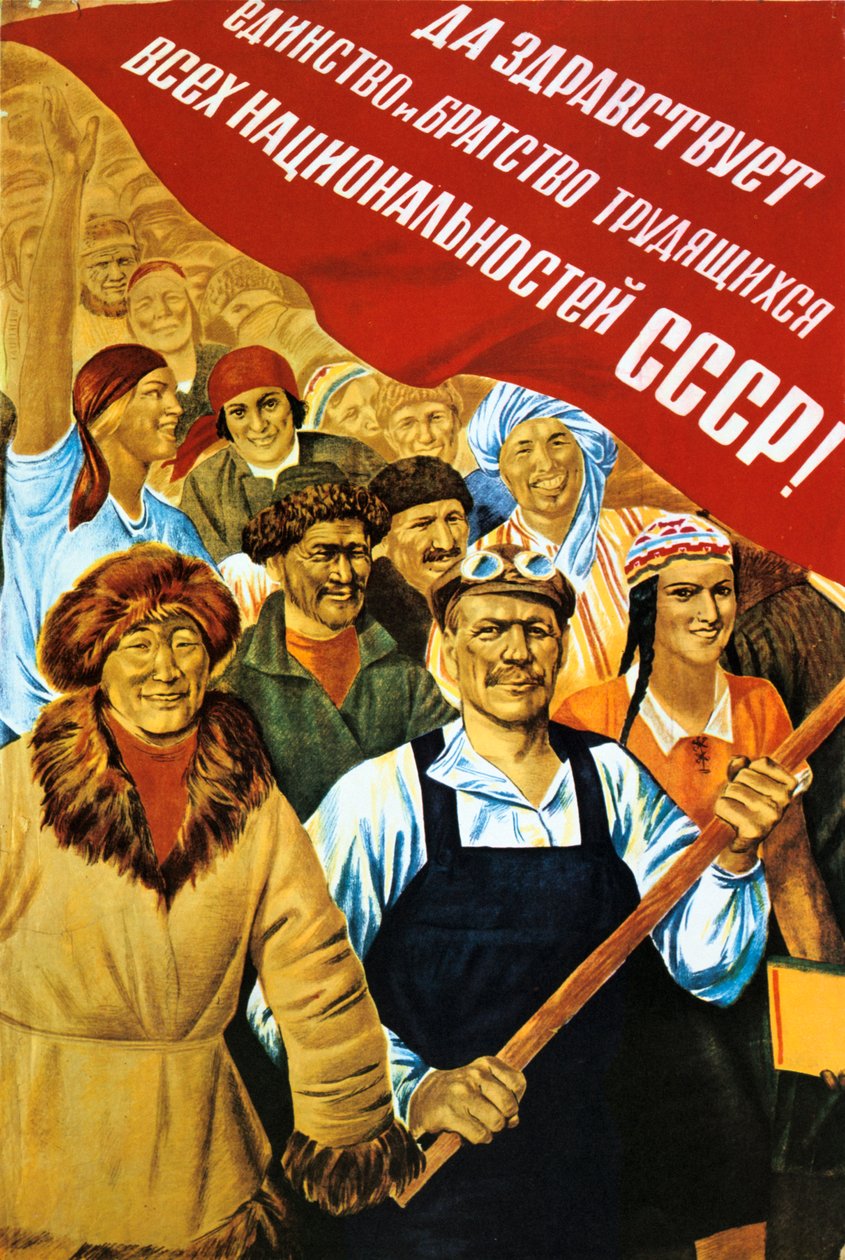 Sovyet siyasi afişi, 1934 by Unbekannt