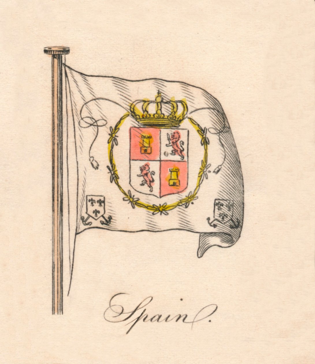İspanya, 1838 by Unbekannt